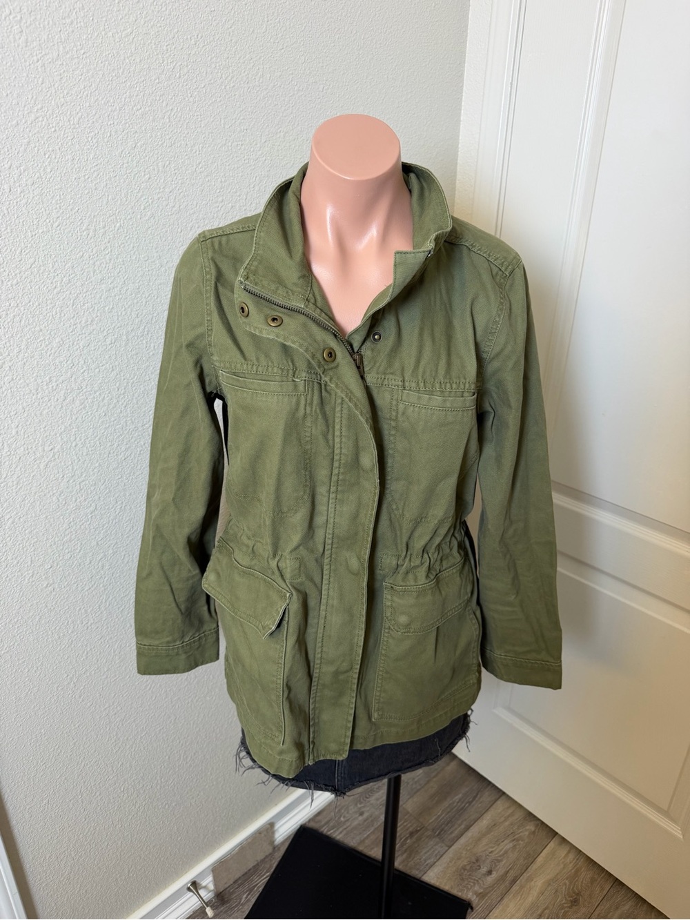 Madewell Olive Green Utility Jacket